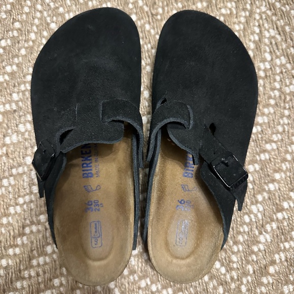 Birkenstock Boston Clogs Size 36 (Black) - Picture 1 of 2